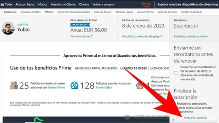 【 CANCELAR AMAZON PRIME 】Guía Paso a Paso ▷ 2023