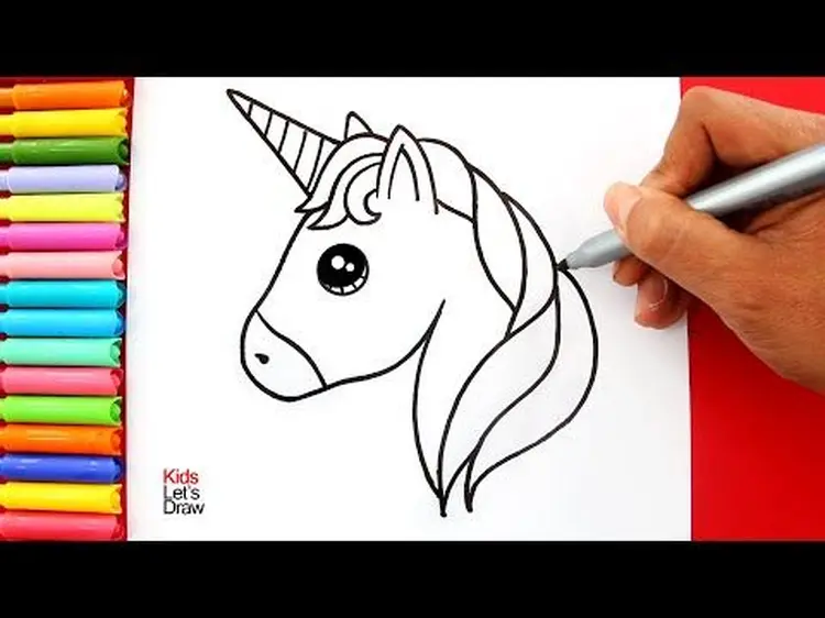 Aprende cómo dibujar un unicornio en 6 sencillos pasos