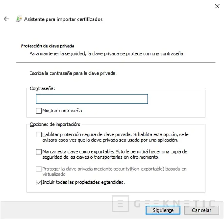 Cómo importar y exportar el certificado digital en Chrome